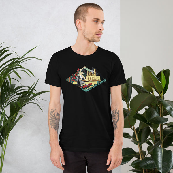 Skate in Colombia - Short-Sleeve Unisex T-Shirt - Designed by @Riderinktattoo