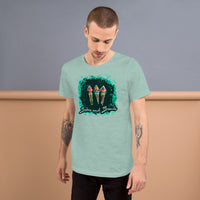 Three Amigas - Short-Sleeve Unisex T-Shirt - Design by @6ling_d