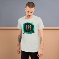 Three Amigas - Short-Sleeve Unisex T-Shirt - Design by @6ling_d