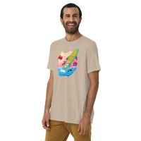 Sail Surfing - Short sleeve t-shirt - Designed by @NTGillustrations