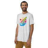 Sail Surfing - Short sleeve t-shirt - Designed by @NTGillustrations