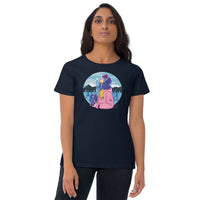 Snowboard Love - Women's short sleeve t-shirt - Design by @Ragamufin_art_