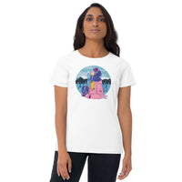 Snowboard Love - Women's short sleeve t-shirt - Design by @Ragamufin_art_