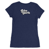 Ladies' short sleeve t-shirt(Dark Colors) - Pirate Ship - Design by @riderinktattoo